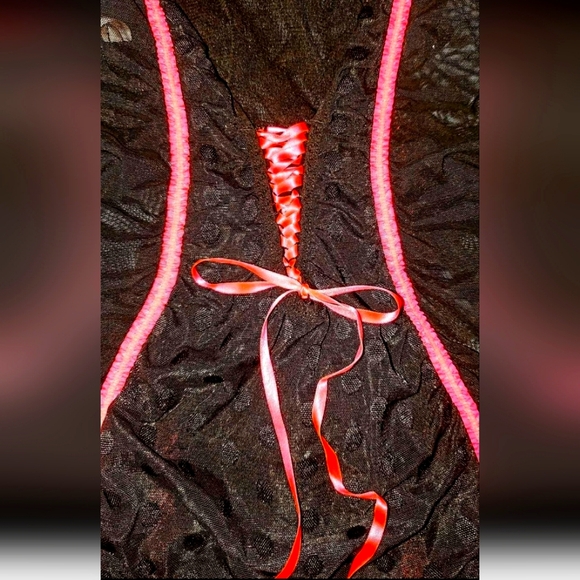 La Senza Super Sexy like new Baby Doll Mini Dress Bodycon Padded Bra lingerie 😍 - Picture 4 of 6